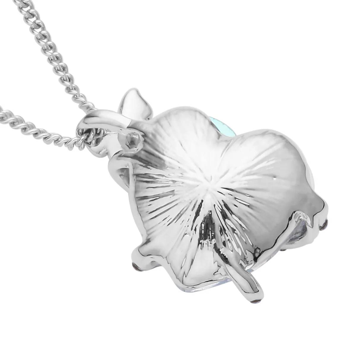 Magic Glass Crystal Heart Necklace