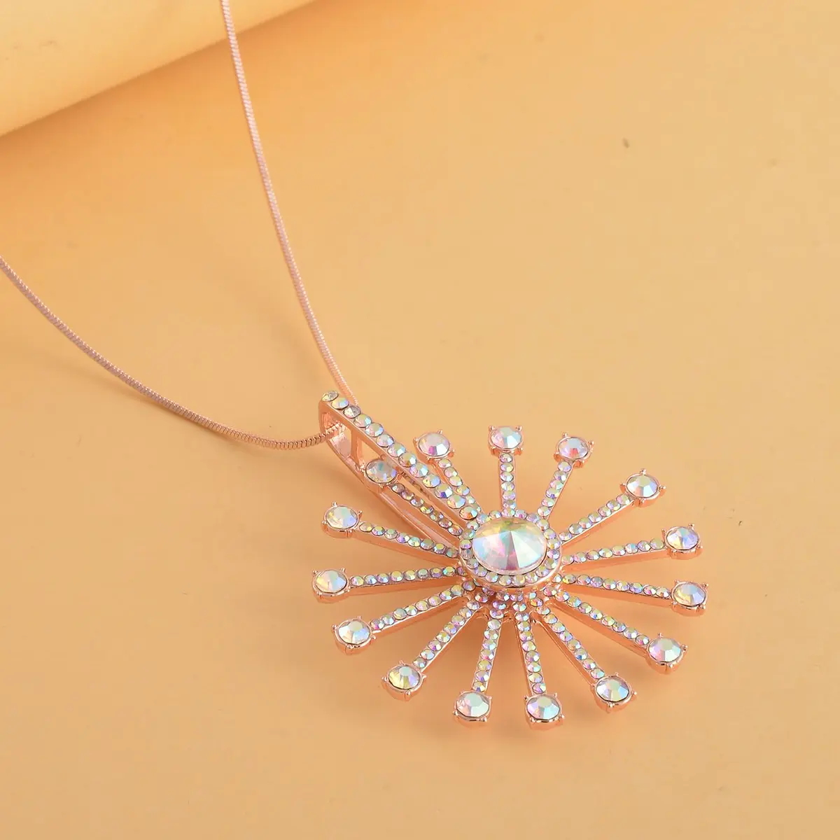 Crystal Spinner Necklace