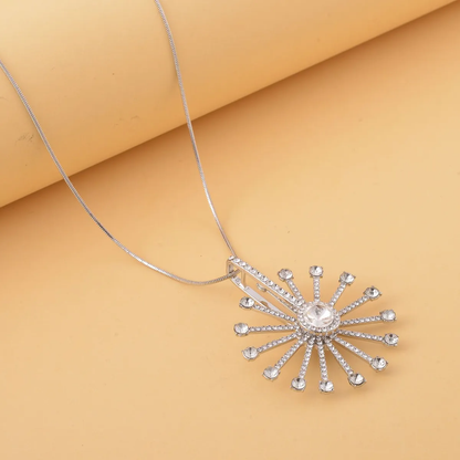 Crystal Spinner Necklace